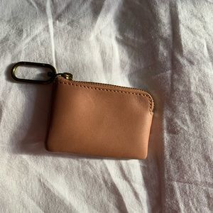 Madewell Leather Carabiner Mini Pouch